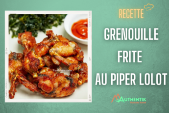 Recette de grenouille frite au piper lolot ( Ếch chiên lá lốt ) 