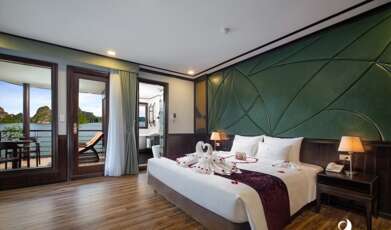 Croisière au bord de la jonque Peony 4* à la baie d’halong?
