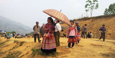 Le marché de Coc Ly à visiter à Bac Ha