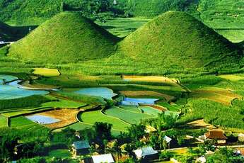 Deux montagnes jumelles de la Fée - Co Tien, un chef-d'œuvre naturel à Ha Giang