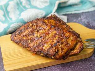 Recette des côtes levées du porc grillées dans la friteuse (Sườn nướng tảng)
