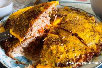 Recette de crabe farci -Version simple (Ghẹ farci)