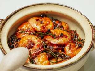 Recette des crevettes sauce sucrée-salée ( Tôm rang ngọt mặn) 