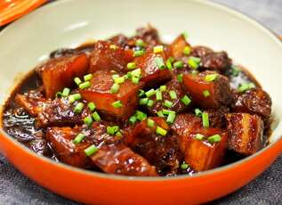 Recette du porc au caramel et au poivre (Thịt lợn kho tiêu)