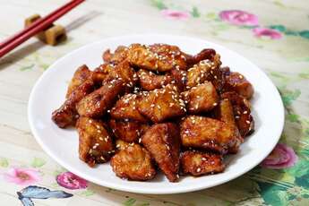 Recette du poulet sauce salée-airgre-douce (Gà sốt mặn, chua, ngọt)
