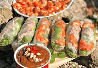 Recette pour les rouleaux du printemps vietnamiens (nem cuốn mùa xuân)
