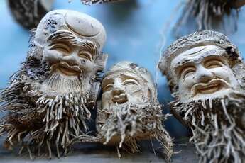 Incroyables statues en racines de bambou à Hoi An