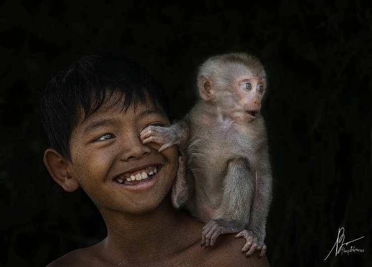 Enfance des enfants ethniques à Kon Tum