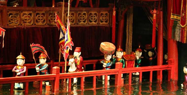 Le théâtre de marionnettes sur l’eau Thang Long