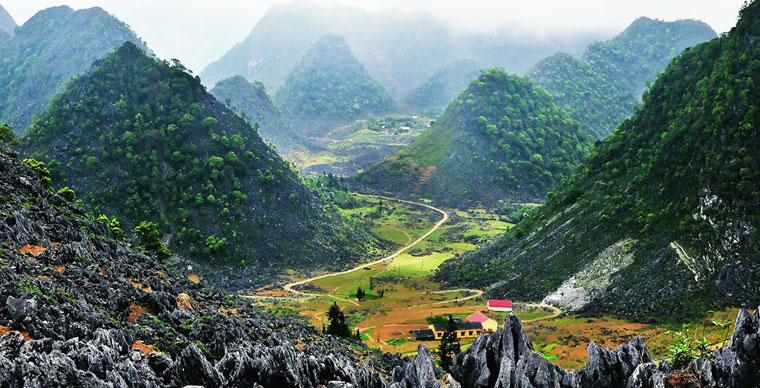 Le plateau calcaire de Đông Van de Hà Giang 