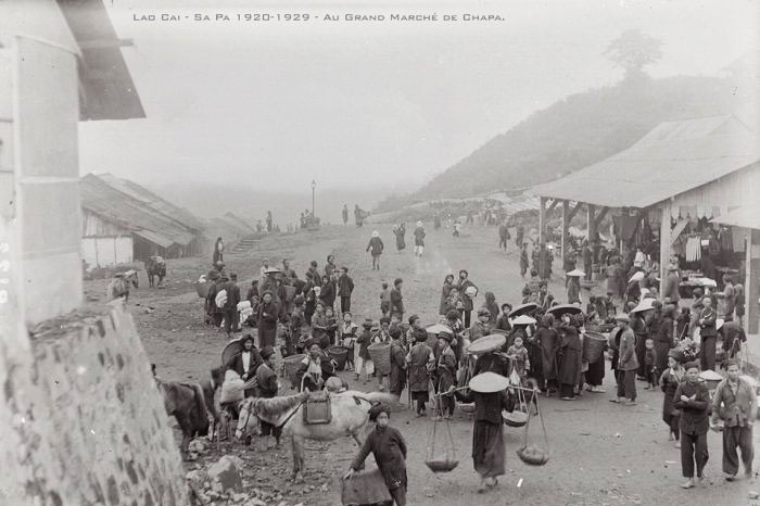 Un Sapa inédit à travers les scènes photographiées des années 90