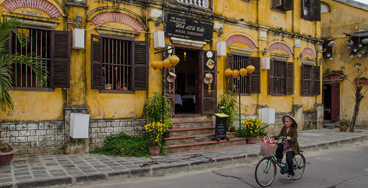 La vieille ville de Hoi An, entre brique du Champa et Faifo 