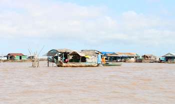 Siem Reap – lac Tonlé - vol de retour